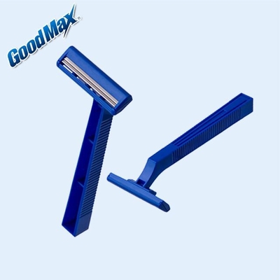 Sensitive Skin Twin Blade Razor , Double Blade Throw Away Razors With Fixed Head