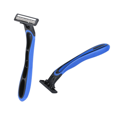 Disposable Triple Blade Razor Customized Logo For Facial / Body Hair Shaving