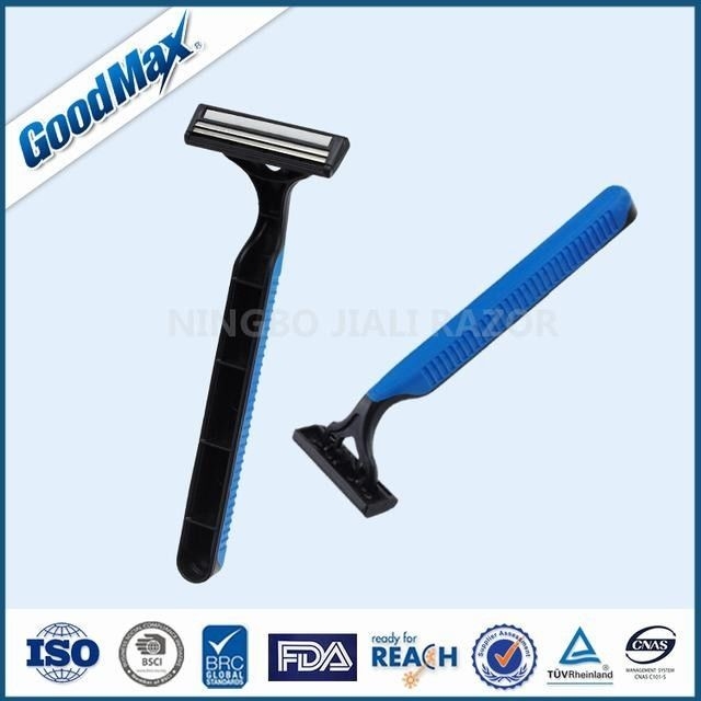 Sensitive Skin Good Max Razor Twin Blade Disposable Razor With Non - Slip Handle